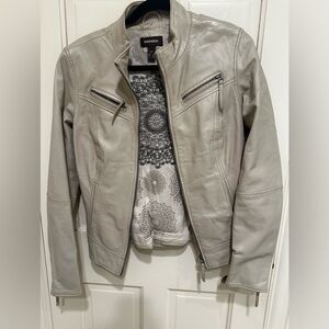 Danier Nude Leather Jacket
